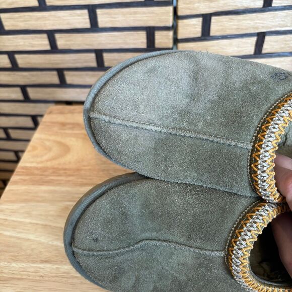 UGG Green Tasman Slippers Size 9 - Picture 5 of 8